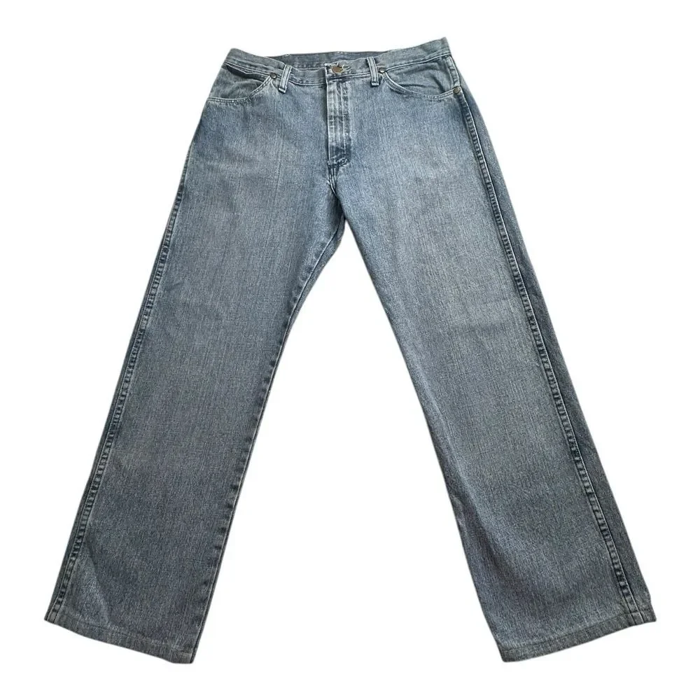 Vintage Wrangler Denim Pants Men's Light Blue Size ‎ (34 X 32)